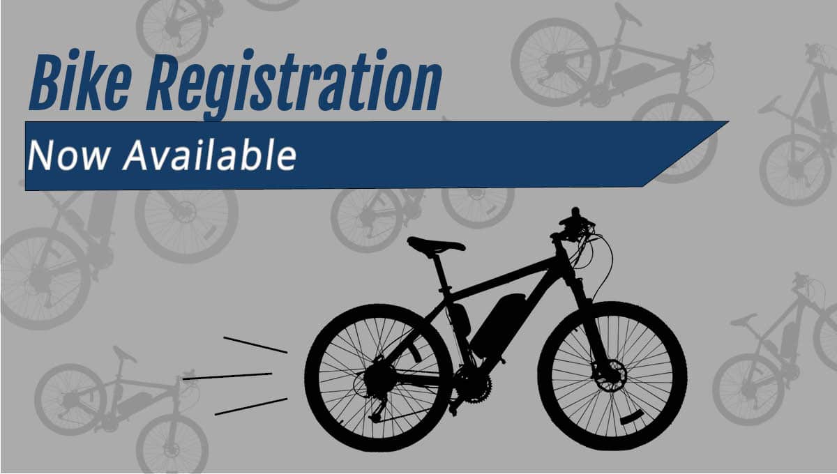 New Bike Registration Program