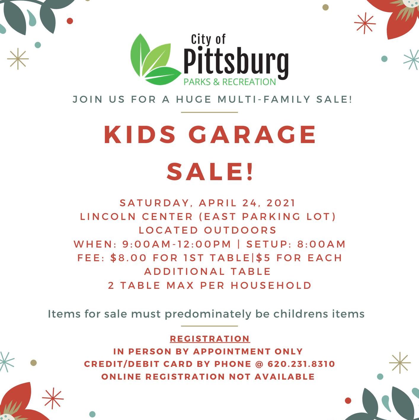 Kids Garage Sale Flyer